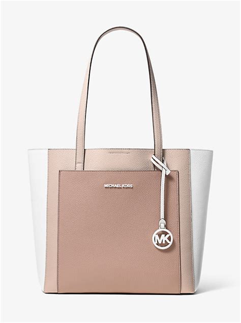 michael kors gemma colorblocked tote|Gemma Large Tri.